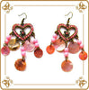 Sweetheart Moroccon Pink Earrings